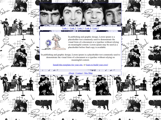 beatles/theme screenshot