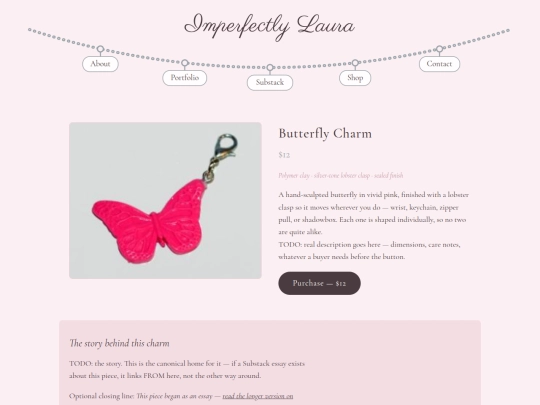 Artisanal Contemplations/product-butterfly-charm screenshot