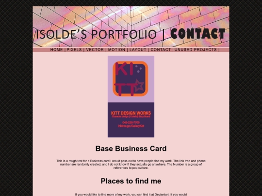 contact screenshot