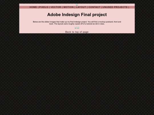 layout screenshot