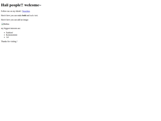 index screenshot