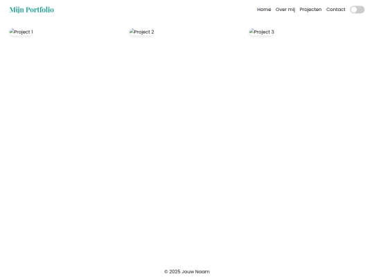 projecten screenshot