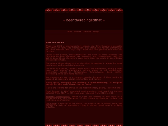 weektwo screenshot