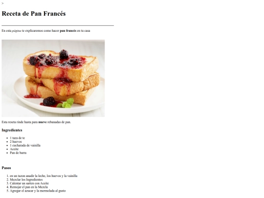 5.PaginaWebDeResetas screenshot