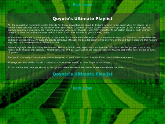 pack screenshot