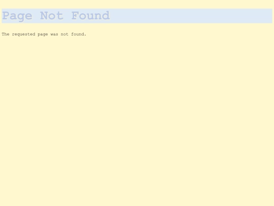 not_found screenshot