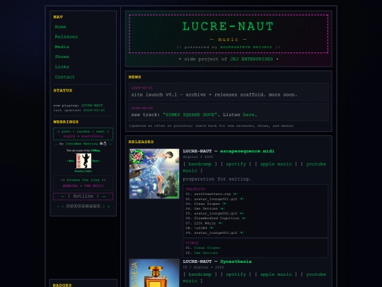index screenshot