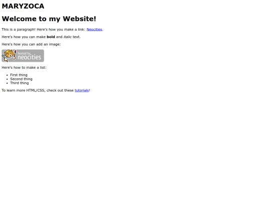 index screenshot