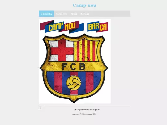 barcelona/campnou screenshot