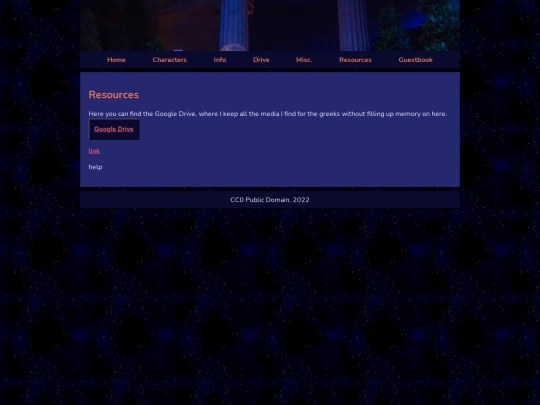 resources screenshot
