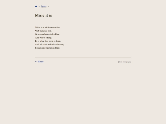 lyrics/mirie-it-is screenshot
