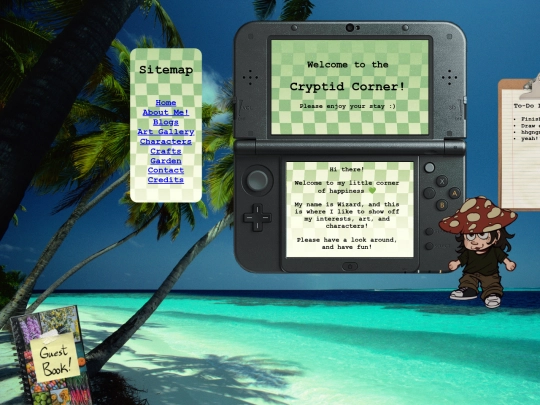 homepage screenshot