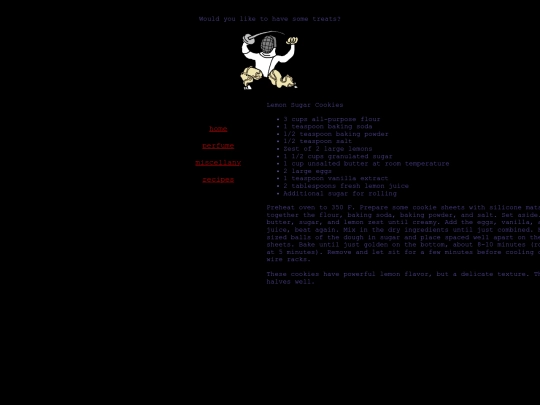 lemonsugarcookies screenshot