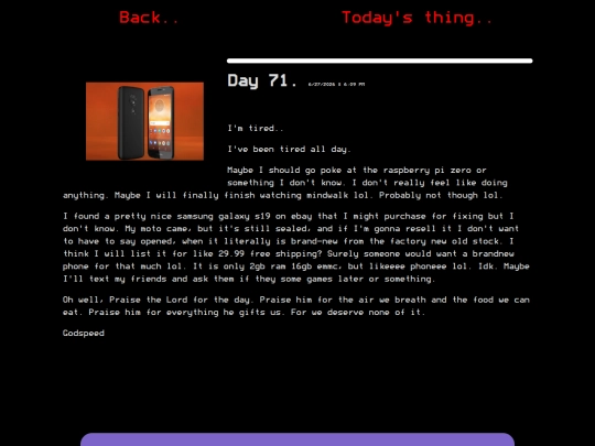 day71 screenshot