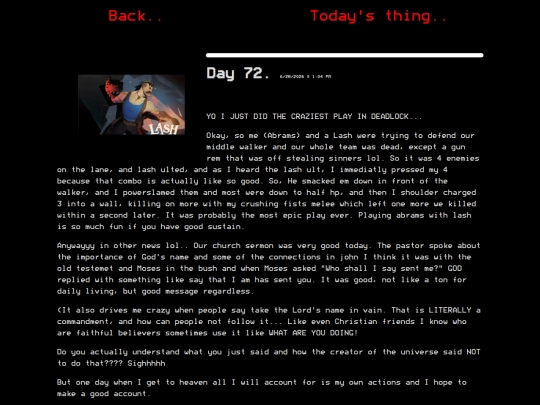 day72 screenshot