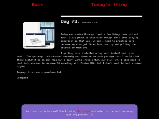 day73 screenshot