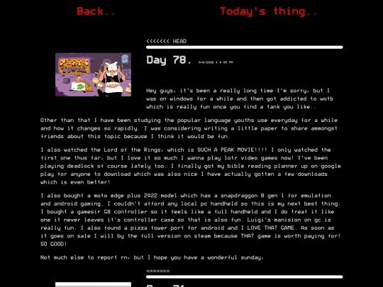 day78 screenshot
