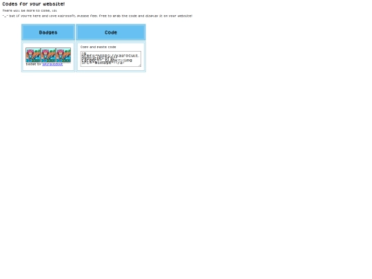 codes screenshot