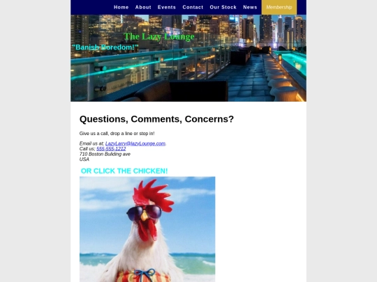 Contact screenshot