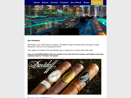 Products screenshot