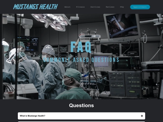 FAQ screenshot