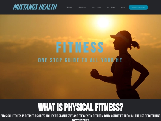 fitness screenshot