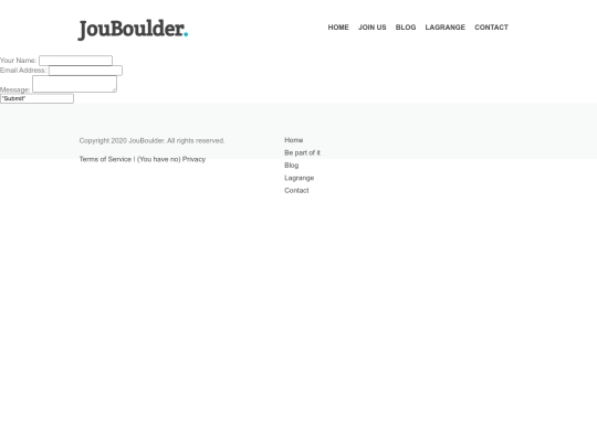 blog screenshot