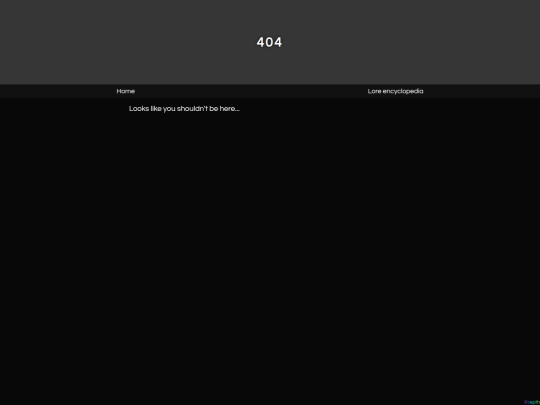 not_found screenshot