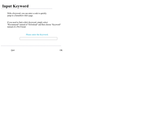 secret/settings/more/keyword screenshot