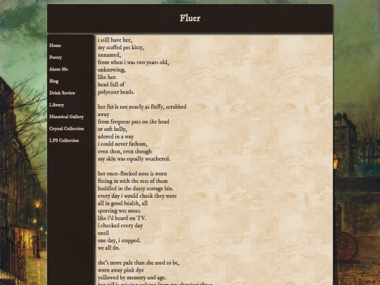 poetry/fluer-aching-fate/fluer screenshot