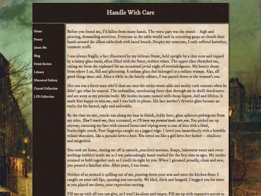 poetry/handle-with-care screenshot