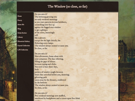 poetry/the-window/so-close-so-far screenshot