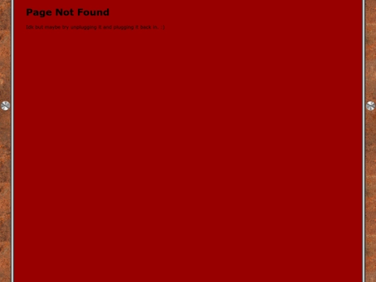 not_found screenshot