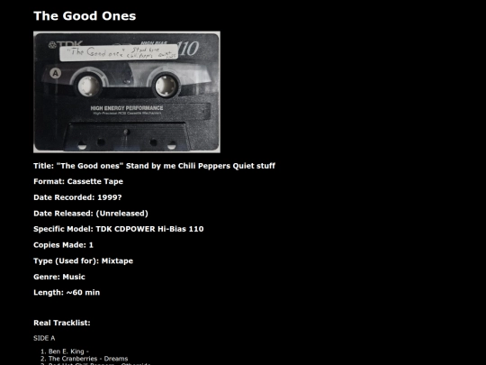 thegoodones screenshot