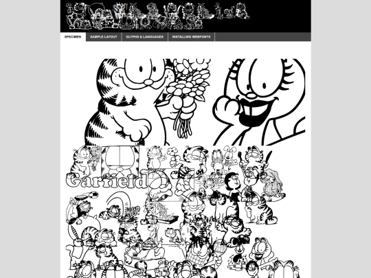 fonts/drunkfonts-regular-demo screenshot