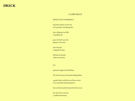 clarekelly screenshot
