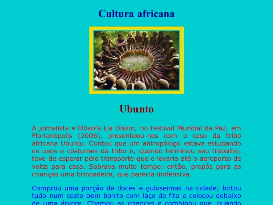 cultura africana/africa screenshot