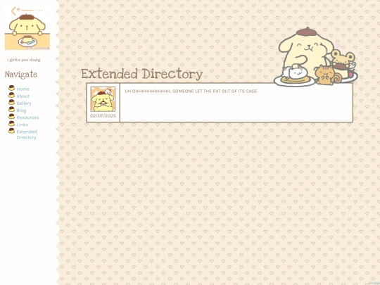 Links screenshot