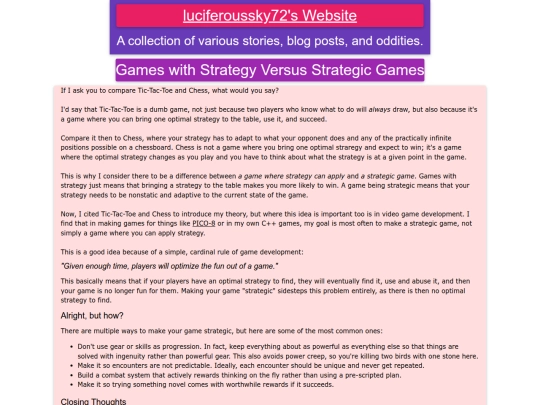 strategic_versus_strategy screenshot