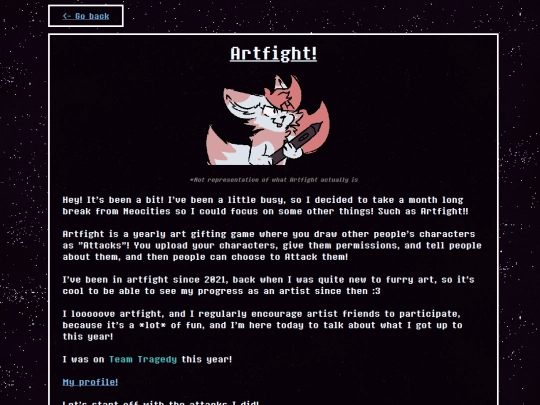 blog/Artfight screenshot