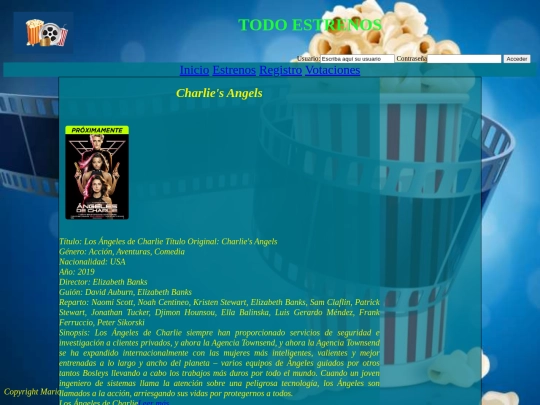 estrenos screenshot