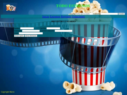 registro screenshot