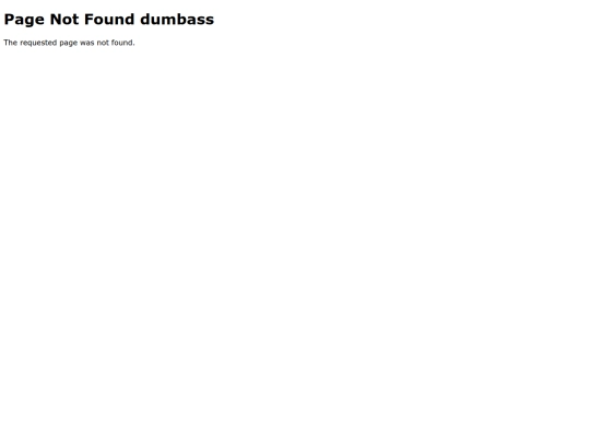 not_found screenshot