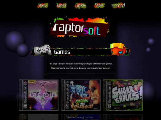 games screenshot