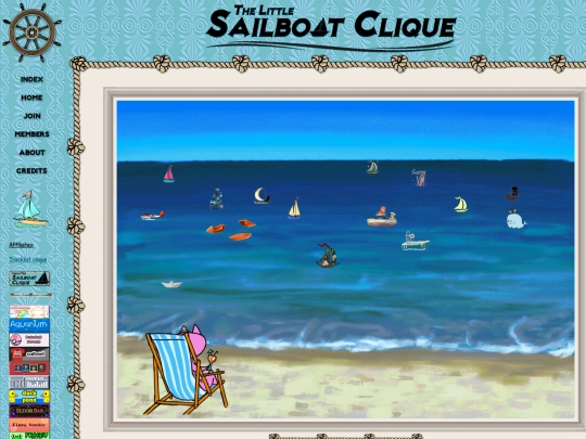 clique/sailboat screenshot