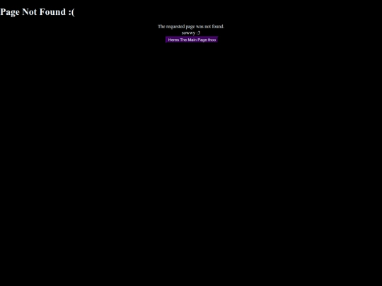 not_found screenshot