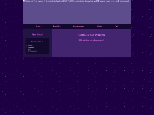 page/portfolio screenshot