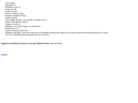 systemstuff/vaggie screenshot
