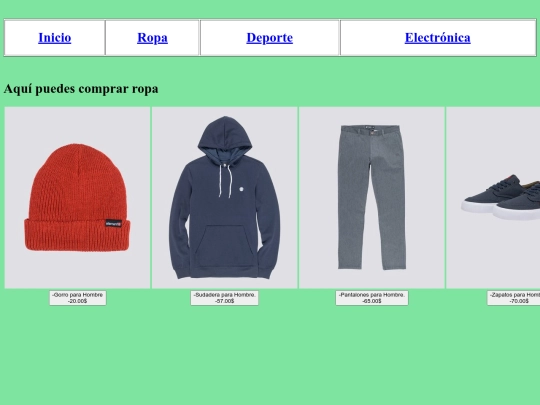 Miweb1 screenshot