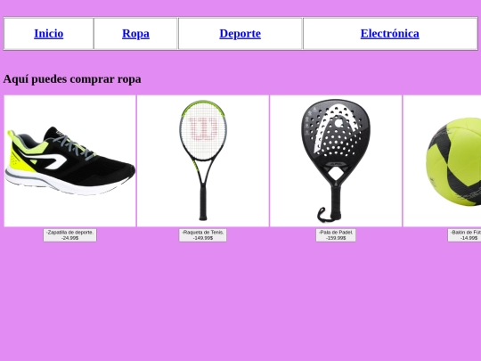 Miweb2 screenshot